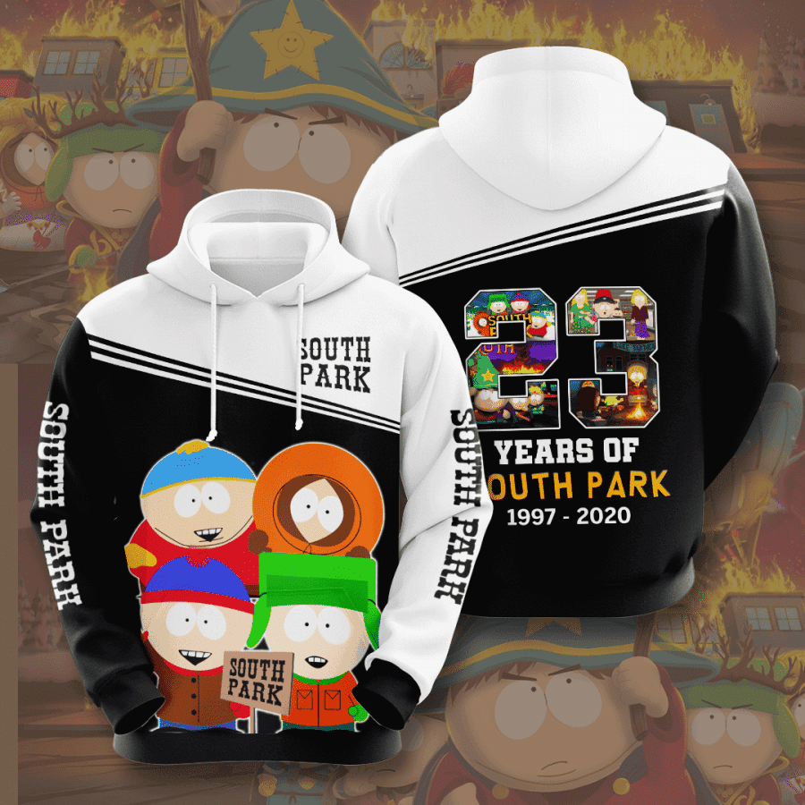 South Park 3D All Over Print Hoodie & Zip Hoodie
