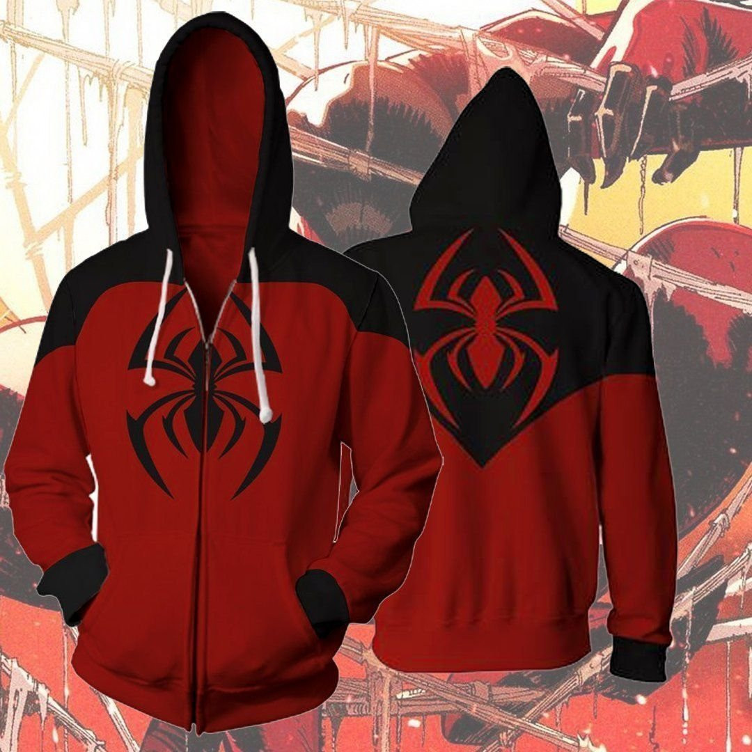 Spiderman 3D All Over Print Hoodie & Zip Hoodie