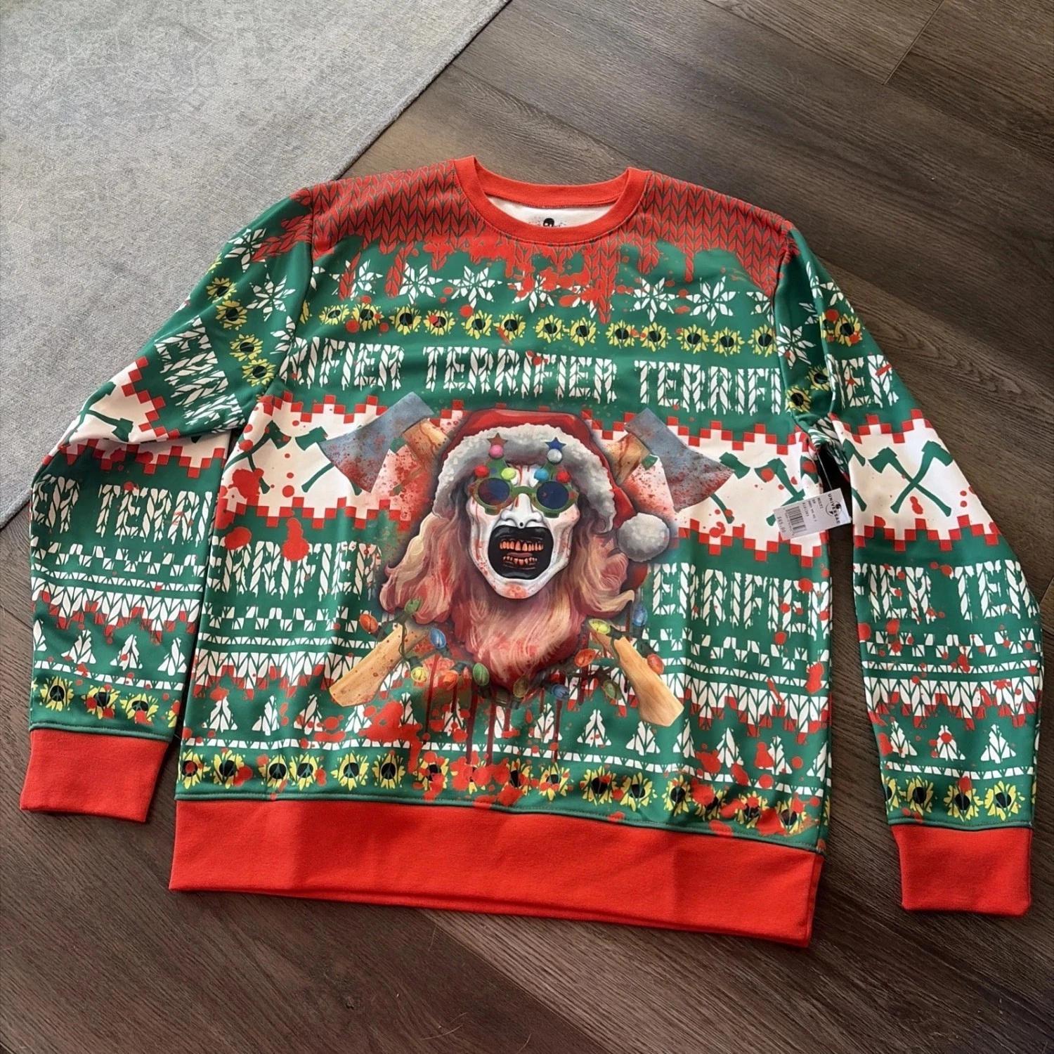 2025 Terrifier Ugly Christmas Sweater