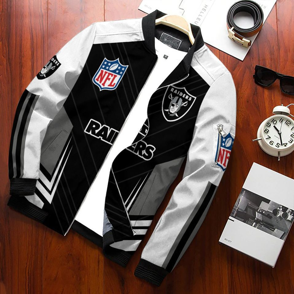 Las Vegas Raiders Bomber Jacket 586