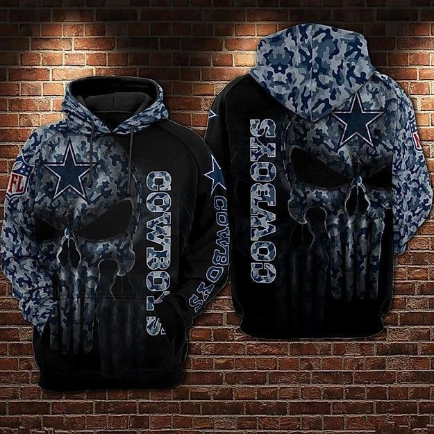 Cowboys 3D All Over Print Hoodie & Zip Hoodie