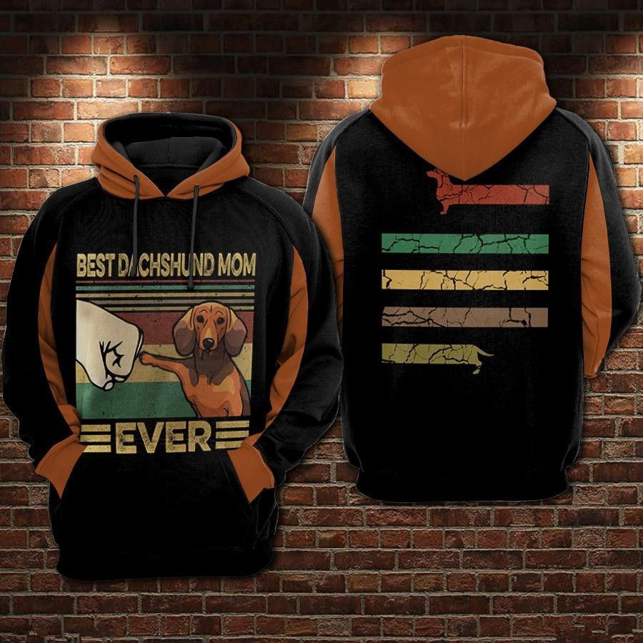 Dachshund Mom 3D All Over Print Hoodie & Zip Hoodie