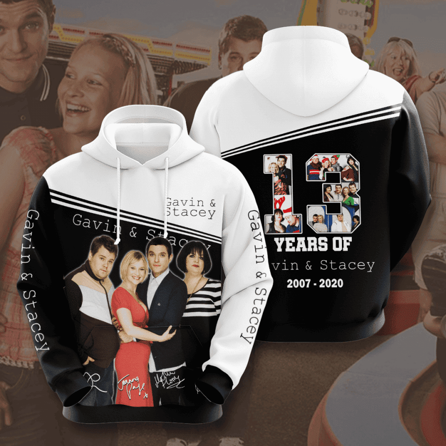 Gavin & Stacey 3D All Over Print Hoodie & Zip Hoodie