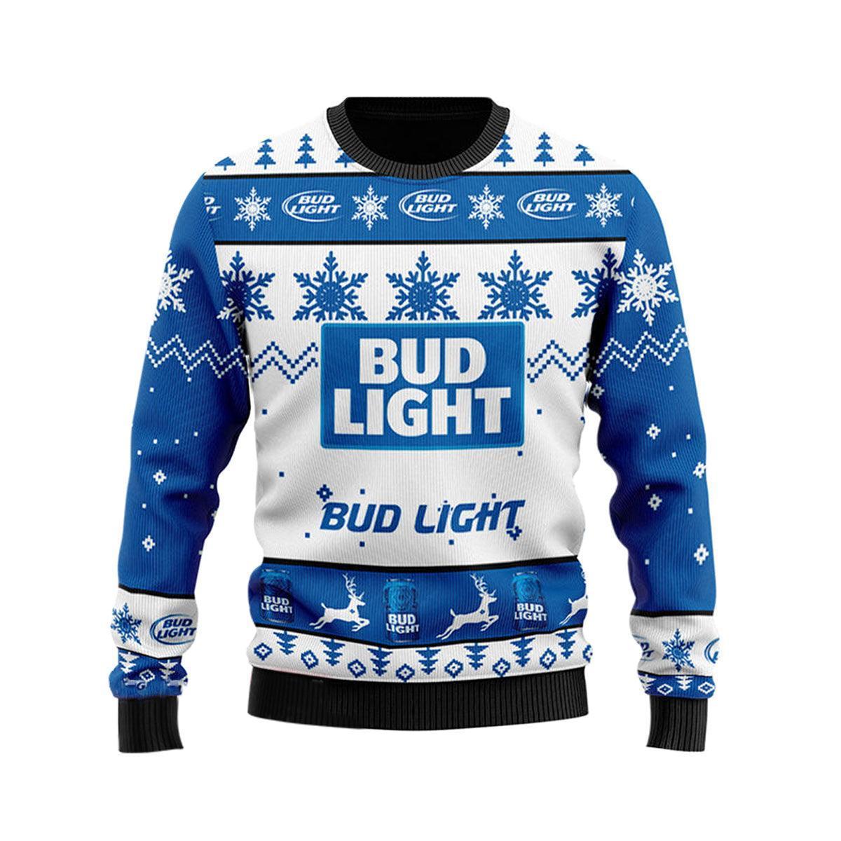 Bud Light Ugly Christmas Sweater