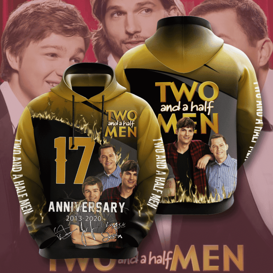Two and a Half Men 3D All Over Print Hoodie & Zip Hoodie