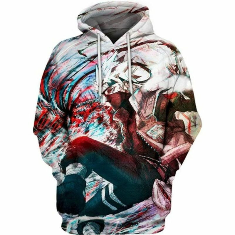Sharingan No Kakashi Naruto Anime 3d Hoodie 2