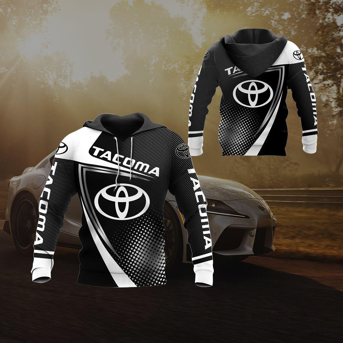 Toyota Tacoma Shirt 117, 3d Hoodie Zip Hoodie