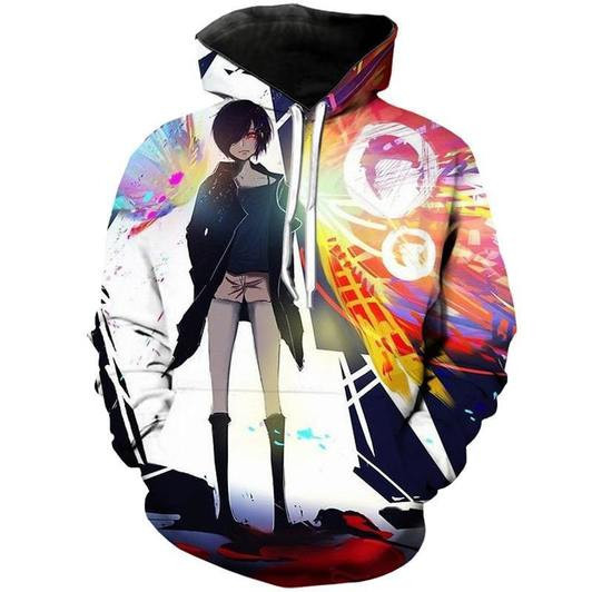 Tokyo Ghoul 3D All Over Print Hoodie & Zip Hoodie