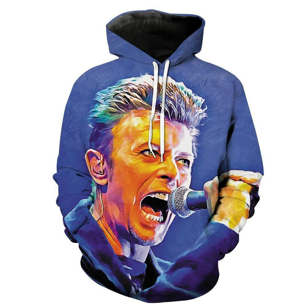 David Bowie 3D All Over Print Hoodie & Zip Hoodie