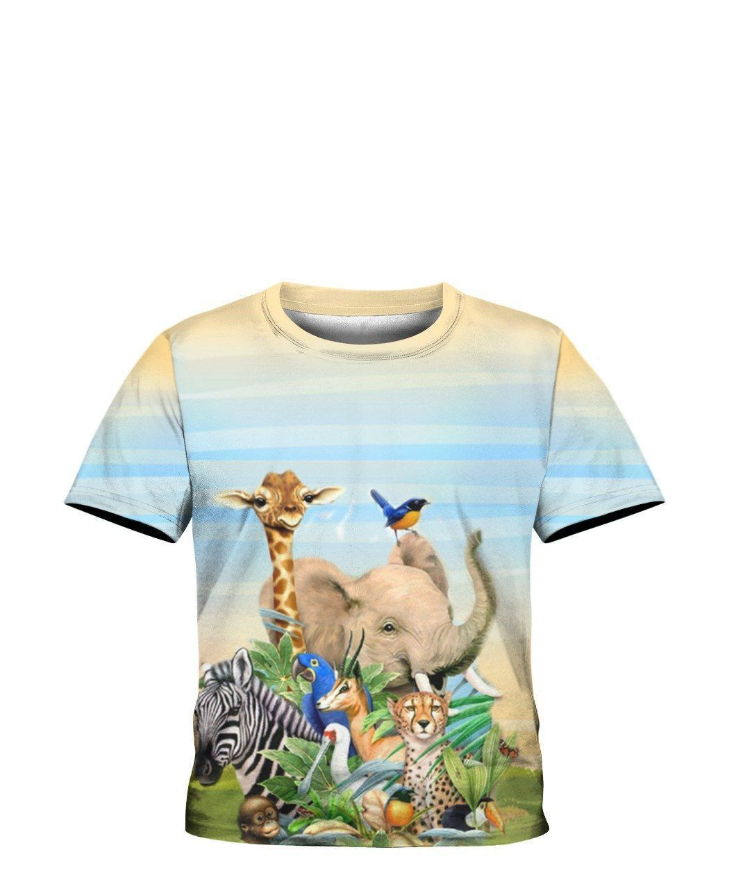 Giraffe Friends 3D All Over Print Hoodie & Zip Hoodie