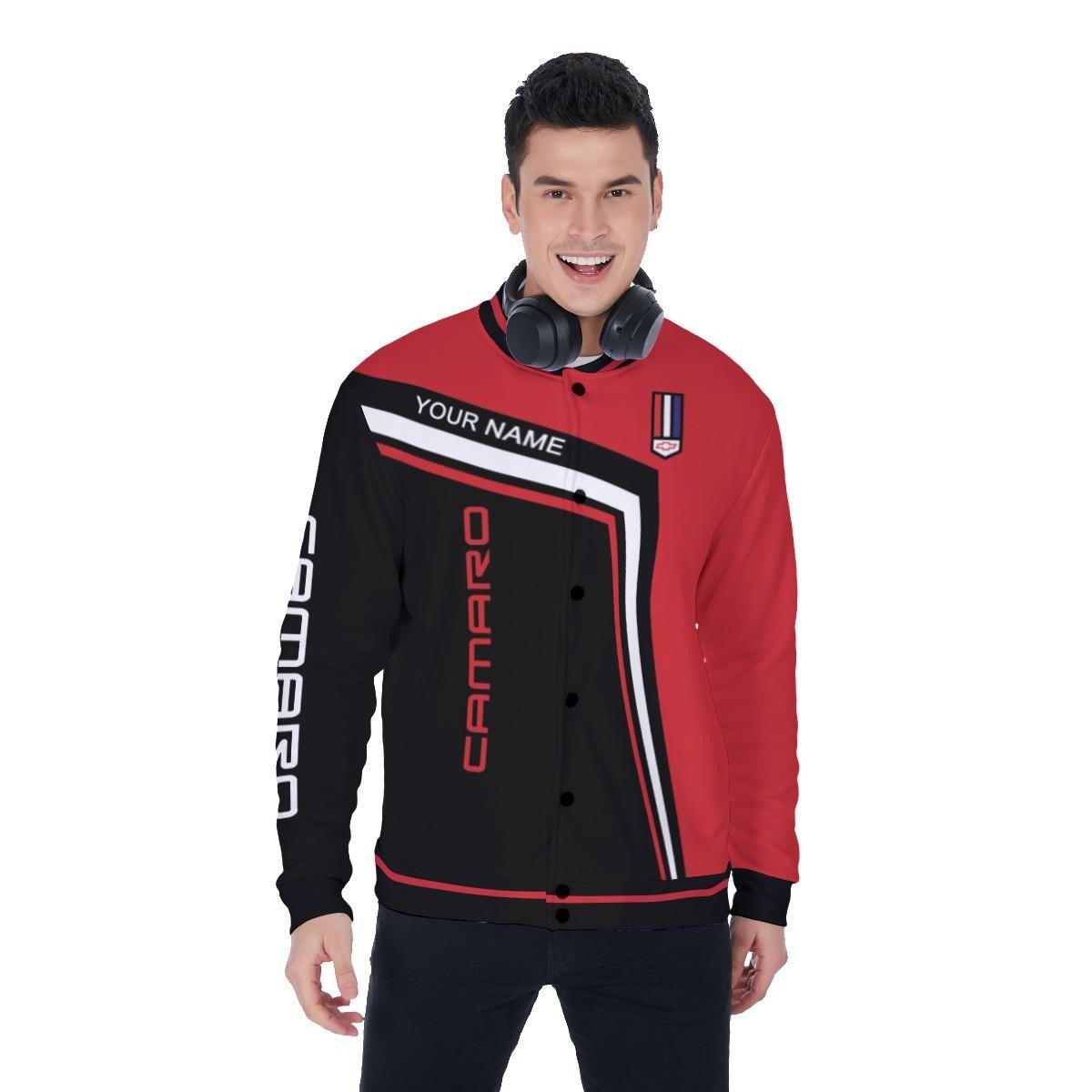 Chevrolet Camaro Apparel, Chevrolet Camaro Custom Baseball Jacket 29