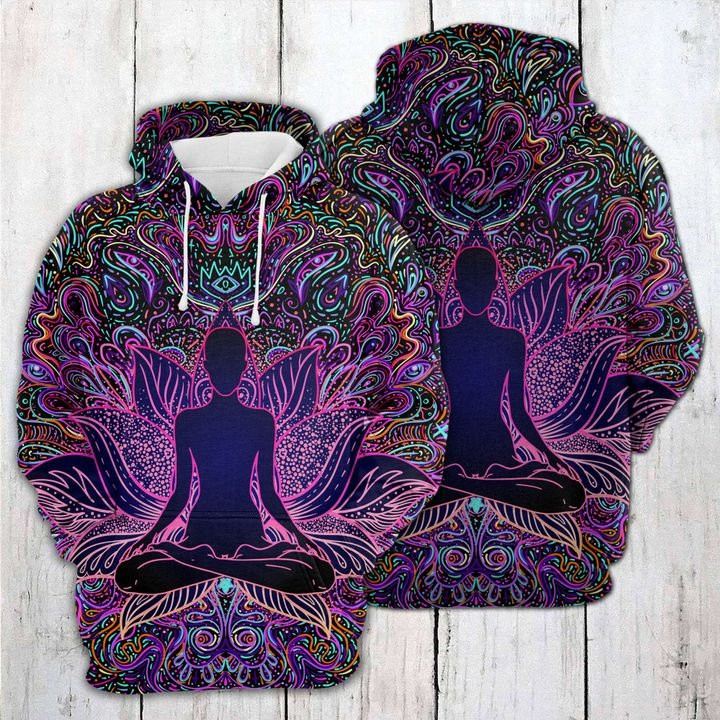 Yoga 3D All Over Print Hoodie & Zip Hoodie