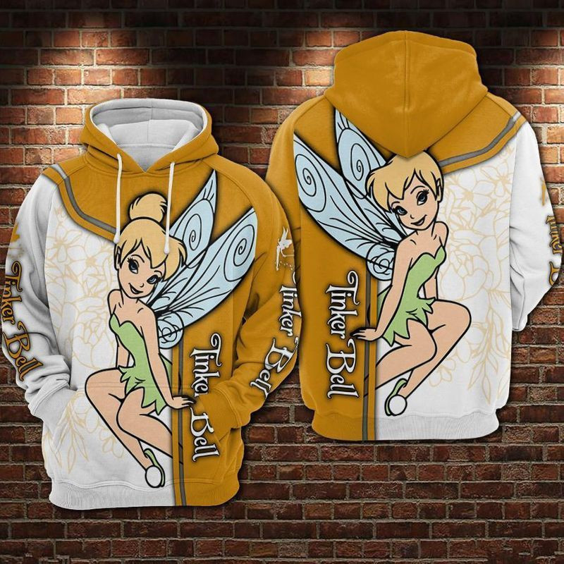For Tinker Bell Lovers Simple Pattern 3d Hoodie 1273