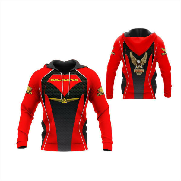 Honda Gold Wing Shirt 96, 3d Hoodie Zip Hoodie 1605