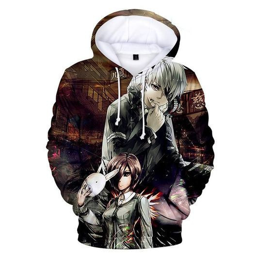 Tokyo Ghoul 3D All Over Print Hoodie & Zip Hoodie