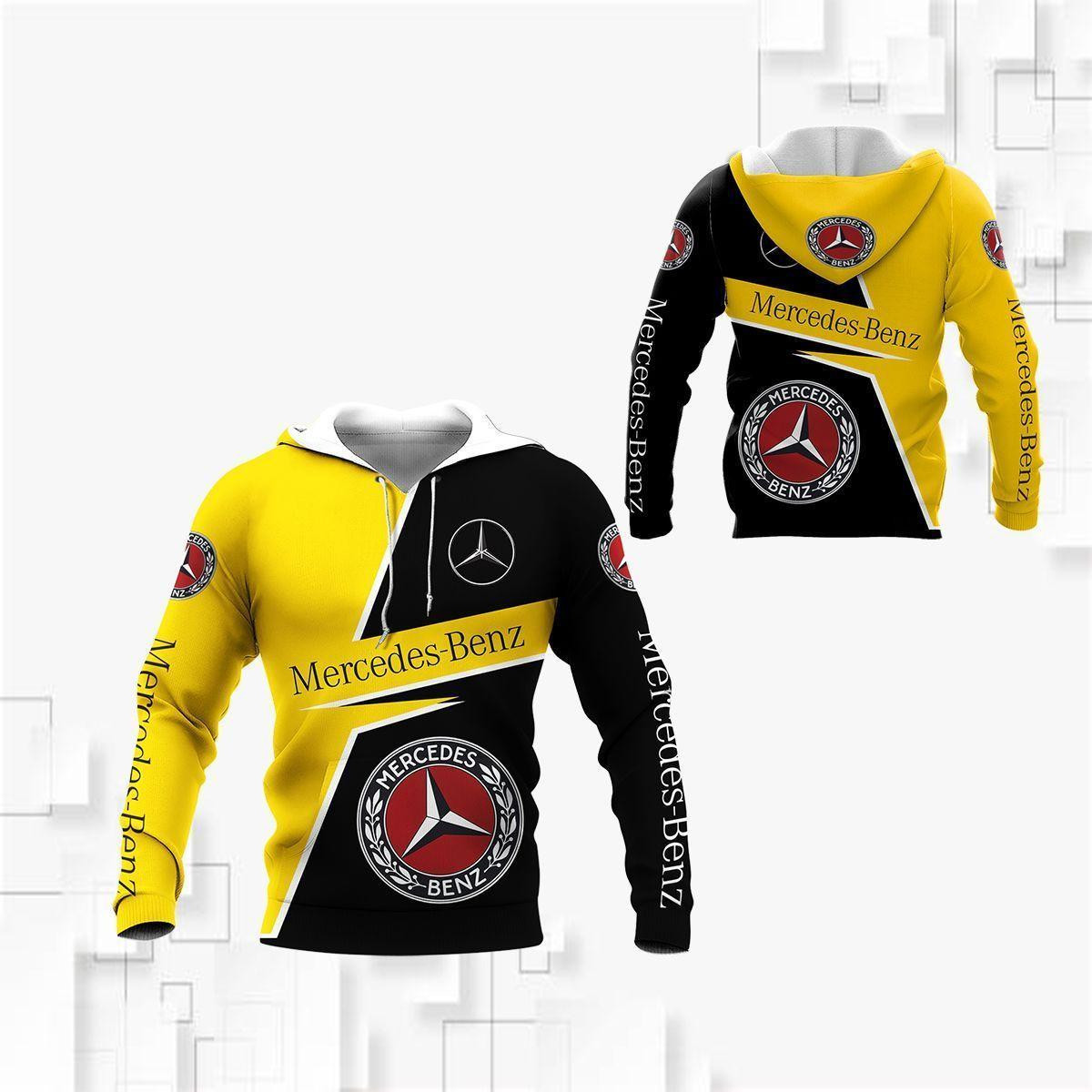 Mercedes-benz Shirt 447, 3d Hoodie Zip Hoodie