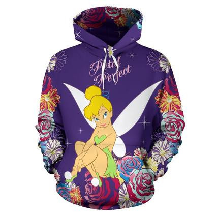 Tinker Bell 3D All Over Print Hoodie & Zip Hoodie