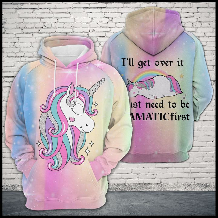 Unicorn Drama 3D All Over Print Hoodie & Zip Hoodie