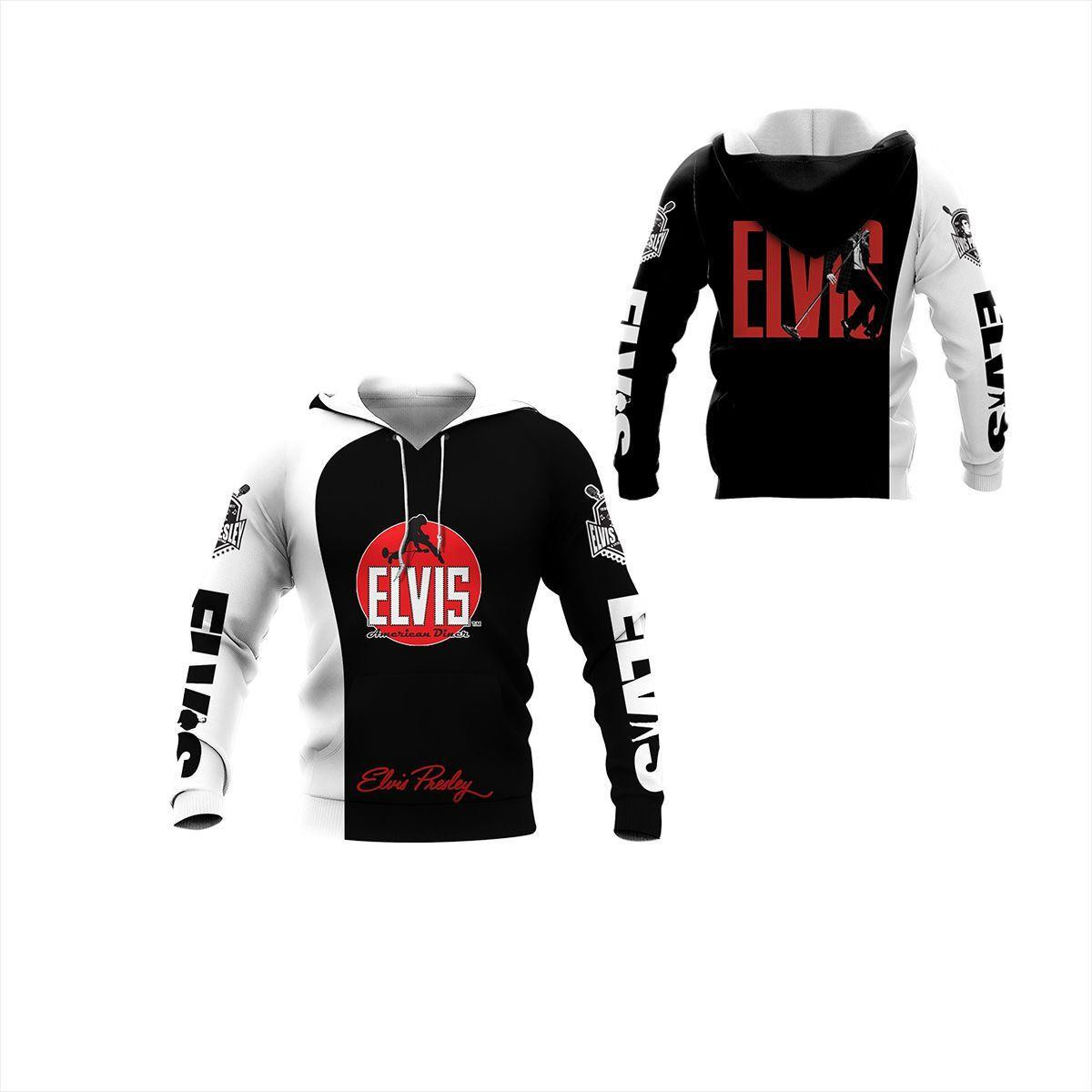 Elvis Presley Shirt 177, 3d Hoodie Zip Hoodie