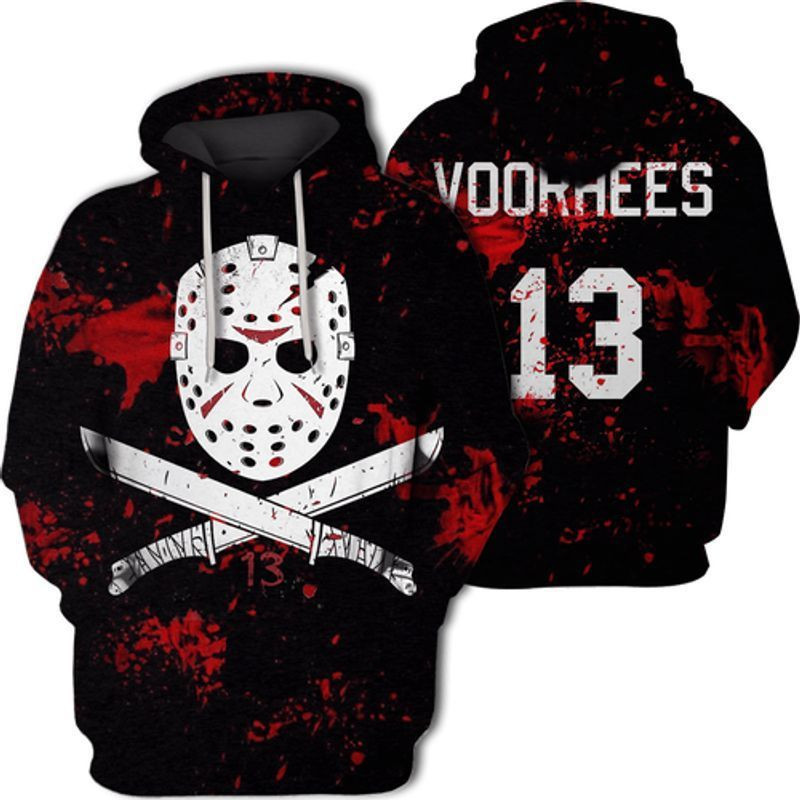 Jason Voorhees Friday The 13th 3d Hoodie