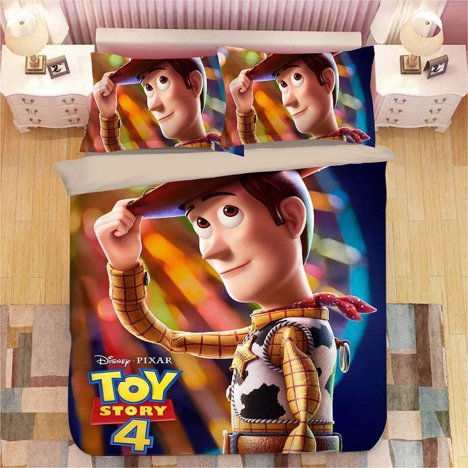 Toy Story Bedding Set DN Toy Story 4 Woody Graphic Duvet Covers