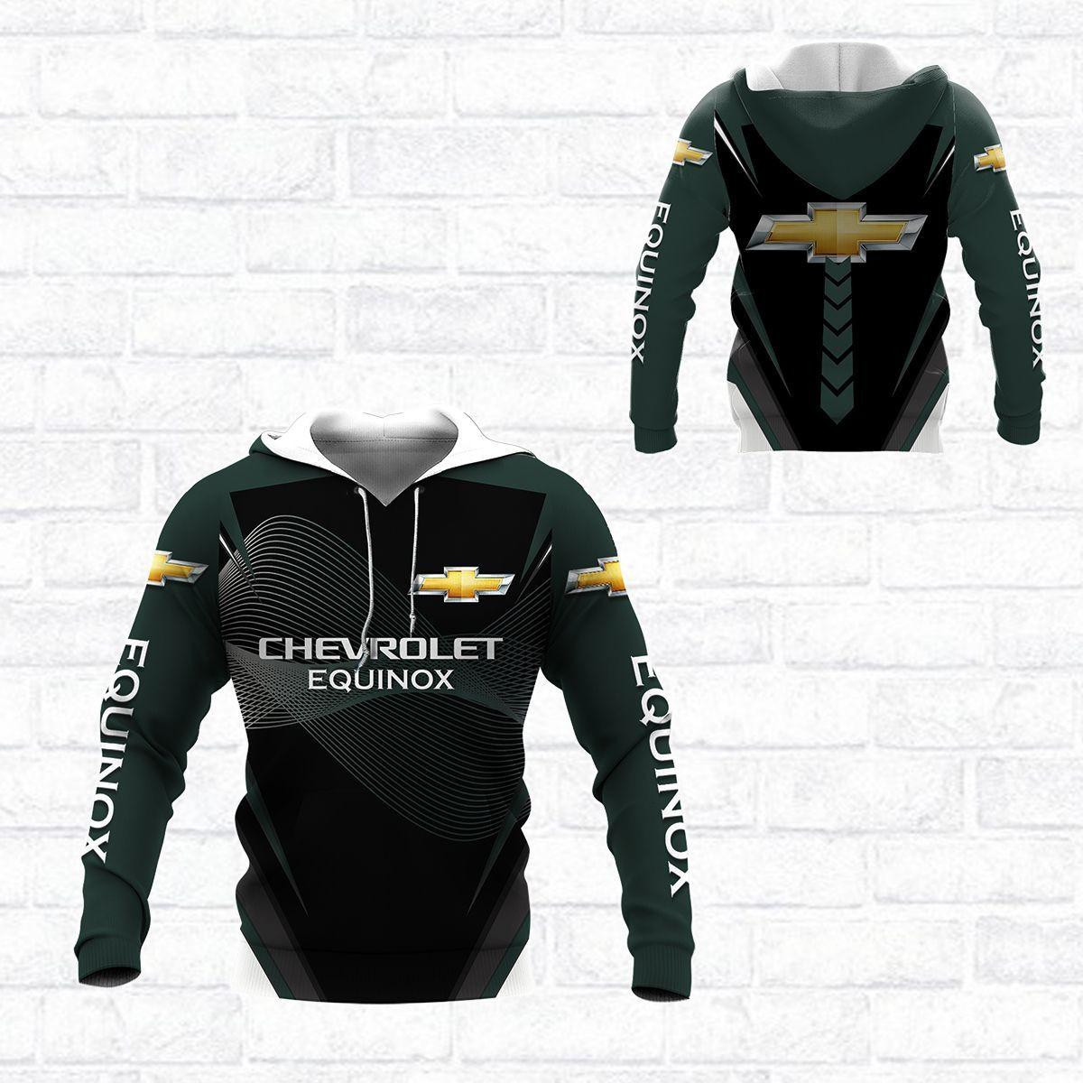 Chevrolet Equinox Shirt 1010, 3d Hoodie Zip Hoodie