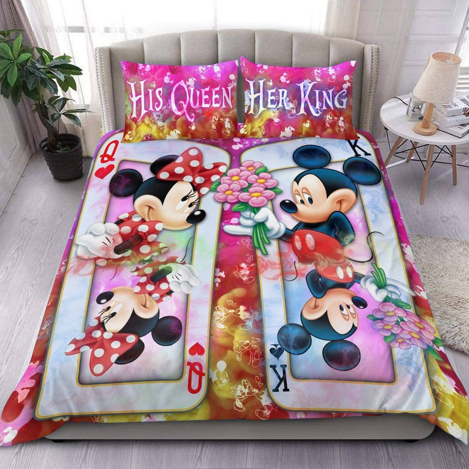 Minnie Bedding Set DN MM And Minnie Queen And King Duvet Covers