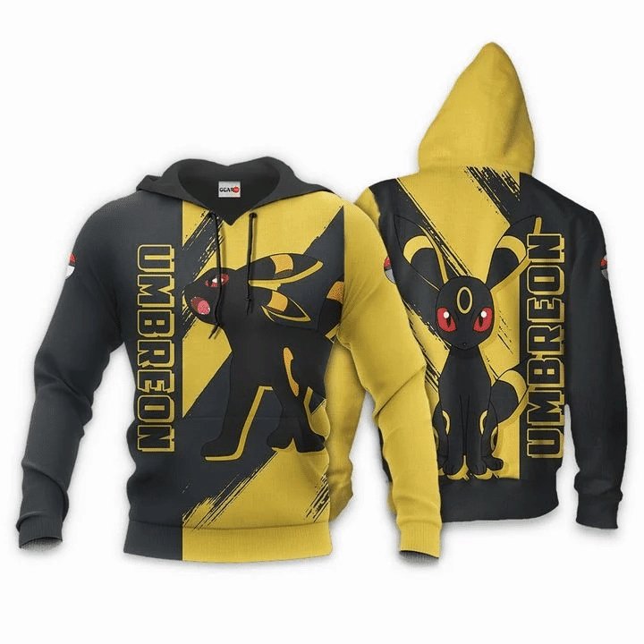 Umbreon Pokemon  3d Hoodie Zip Hoodie