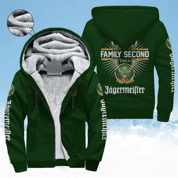 Jagermeister Fan Gift, Jagermeister Fleece Jacket 17