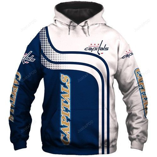 Washington Capitals 3D All Over Print Hoodie & Zip Hoodie