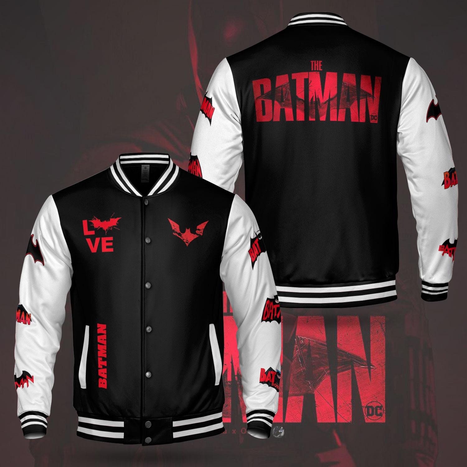 The Batman 2022 Trending Baseball Jacket 425