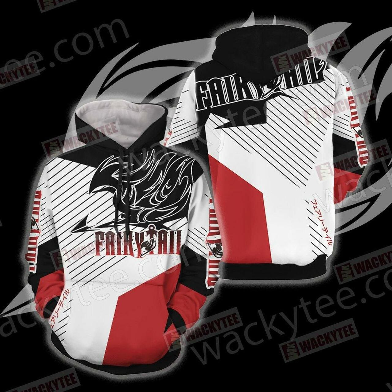 Fairy Tail Unisex 3D All Over Print Hoodie & Zip Hoodie