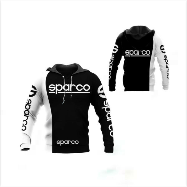 Sparco Shirt 91, 3d Hoodie Zip Hoodie 2712