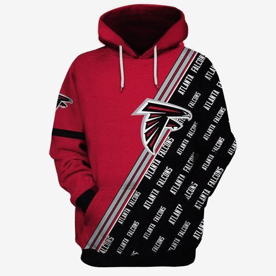 Atlanta Falcons Ncaa Football Many Logo 3D All Over Print Hoodie & Zip Hoodie