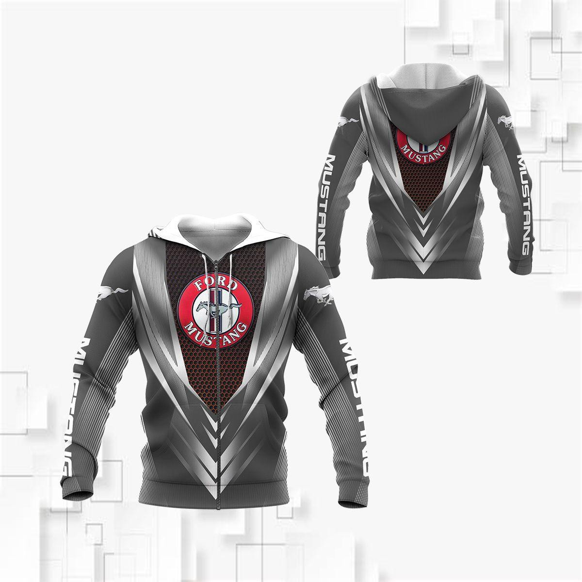 Ford Mustang Shelby Luxury Car 8k233 3d Zip Hoodie Hoodie Ii0