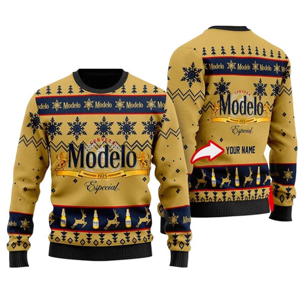 Personalized Modelo Especial Ugly Christmas Sweater