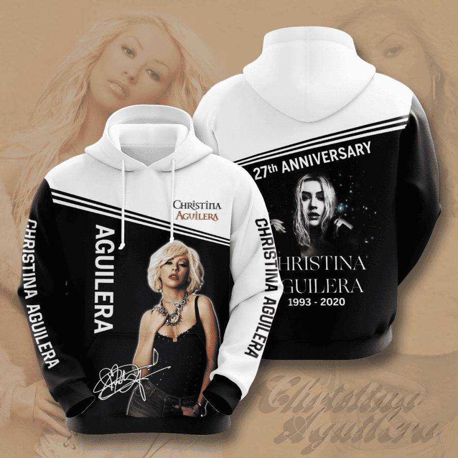 Christina Aguilera 3D All Over Print Hoodie & Zip Hoodie