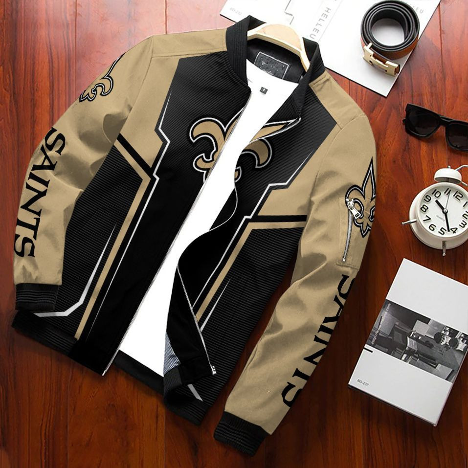 New Orleans Saints Bomber Jacket 658