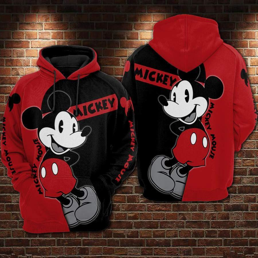 Mickey Mouse, Mickey Ver125 Aop Hoodie, Zip Hoodie