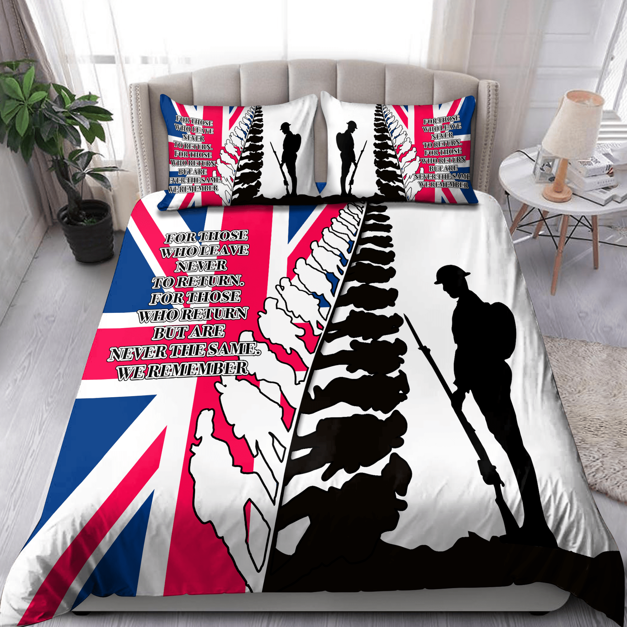 Veteran Bedding Set For Those Who Leave Never To Return Duvet Covers