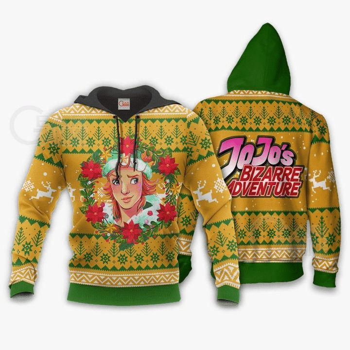 Dio Brando Ugly Christmas Jojos 3d Hoodie Zip Hoodie