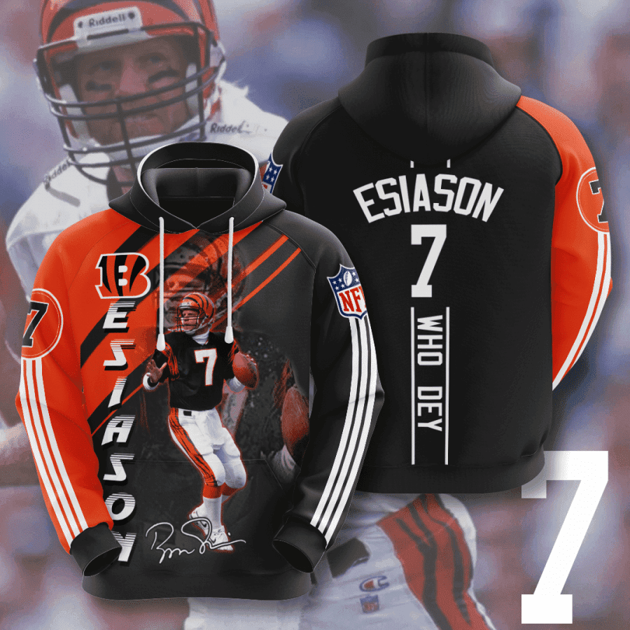 Cincinnati Bengals 3D All Over Print Hoodie & Zip Hoodie
