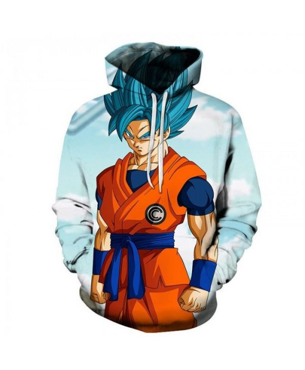 Dragon Ball Clenching Fist S Cosplay 3D All Over Print Hoodie & Zip Hoodie