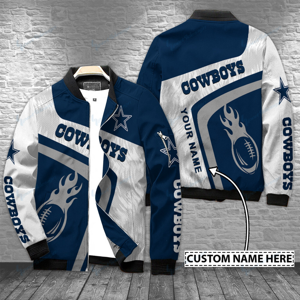 Cowboys Personalized Bomber Jacket BG350