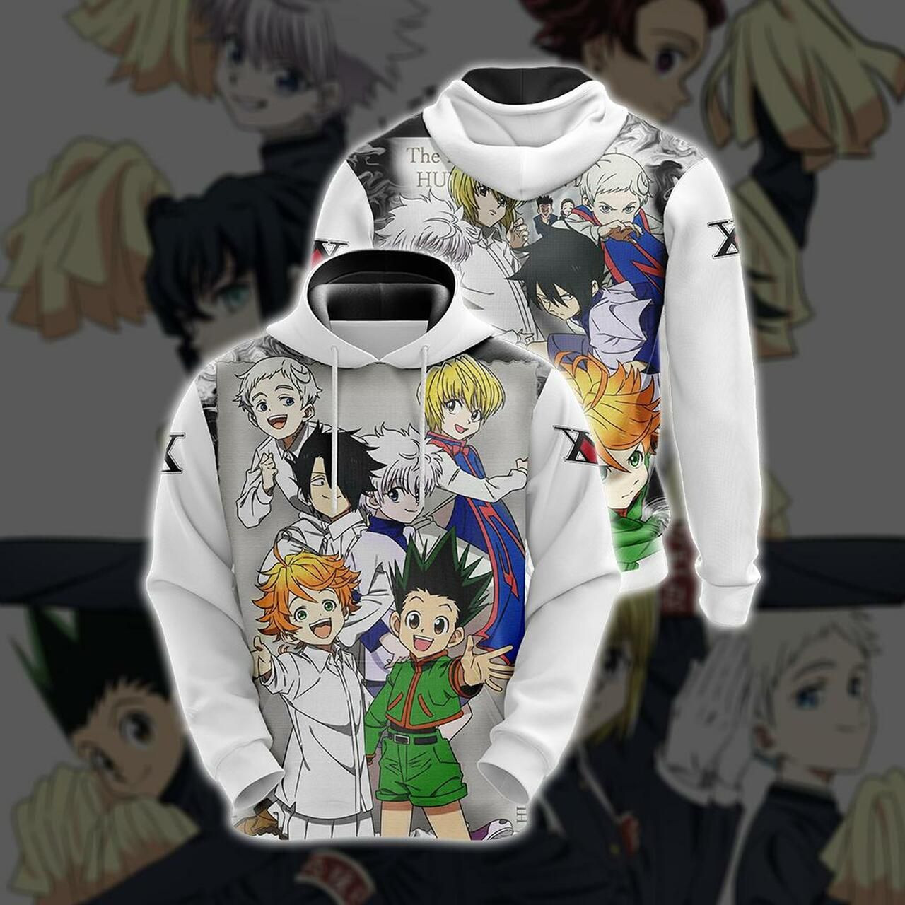 Hunter X Hunter Unisex 3D All Over Print Hoodie & Zip Hoodie