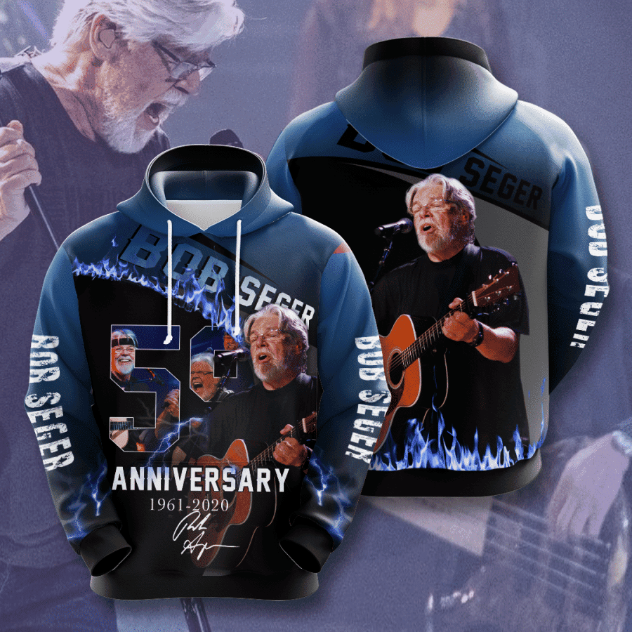Bob Seger 3D All Over Print Hoodie & Zip Hoodie