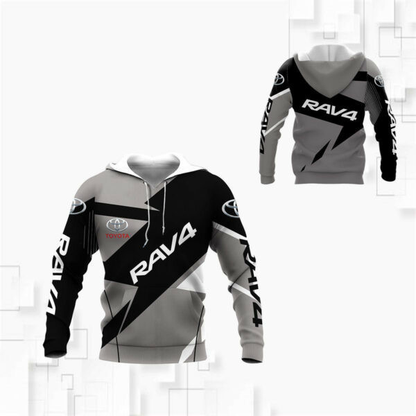 Toyota Rav4 Shirt 813, 3d Hoodie Zip Hoodie 2637