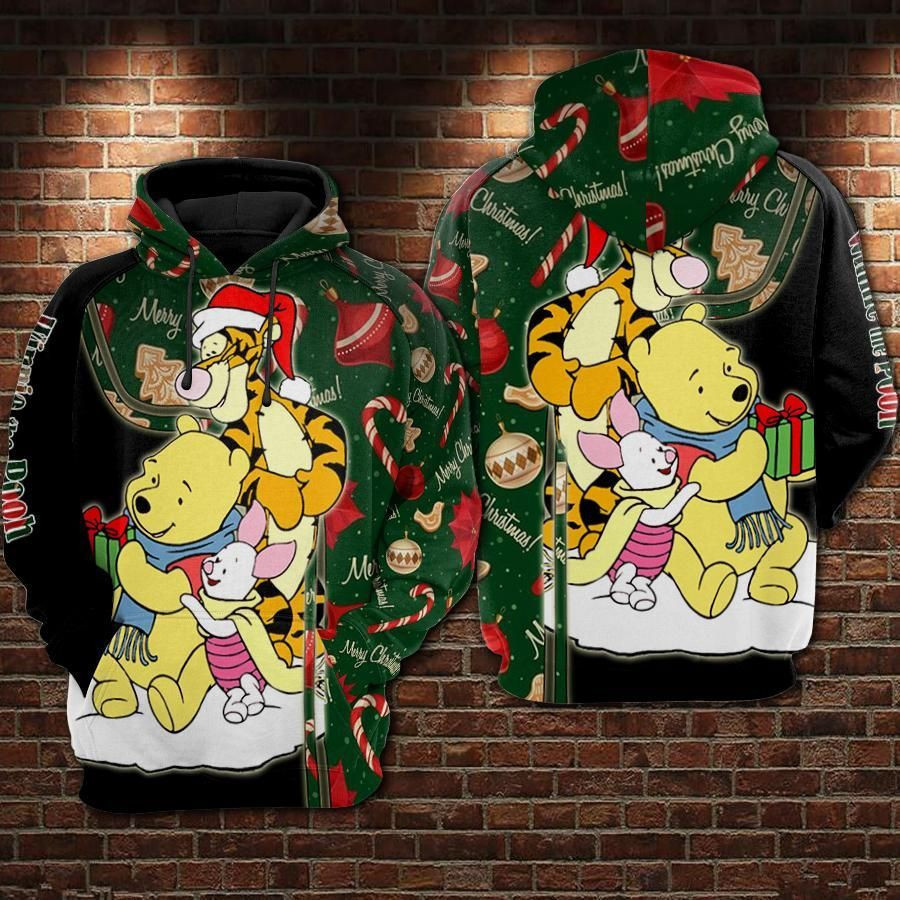 WINNIE THE POOH 3D All Over Print Hoodie & Zip Hoodie