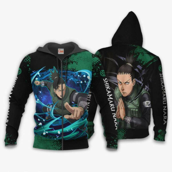 Shikamaru Naruto 2k934 Cartoon 3d Hoodie Zip Hoodie 2405