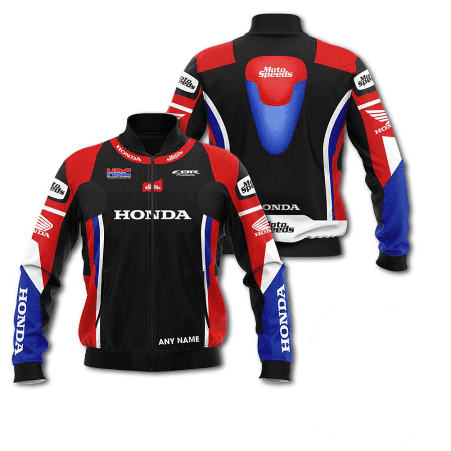 Personalized Honda Motogp Racing Bomber Jacket 811